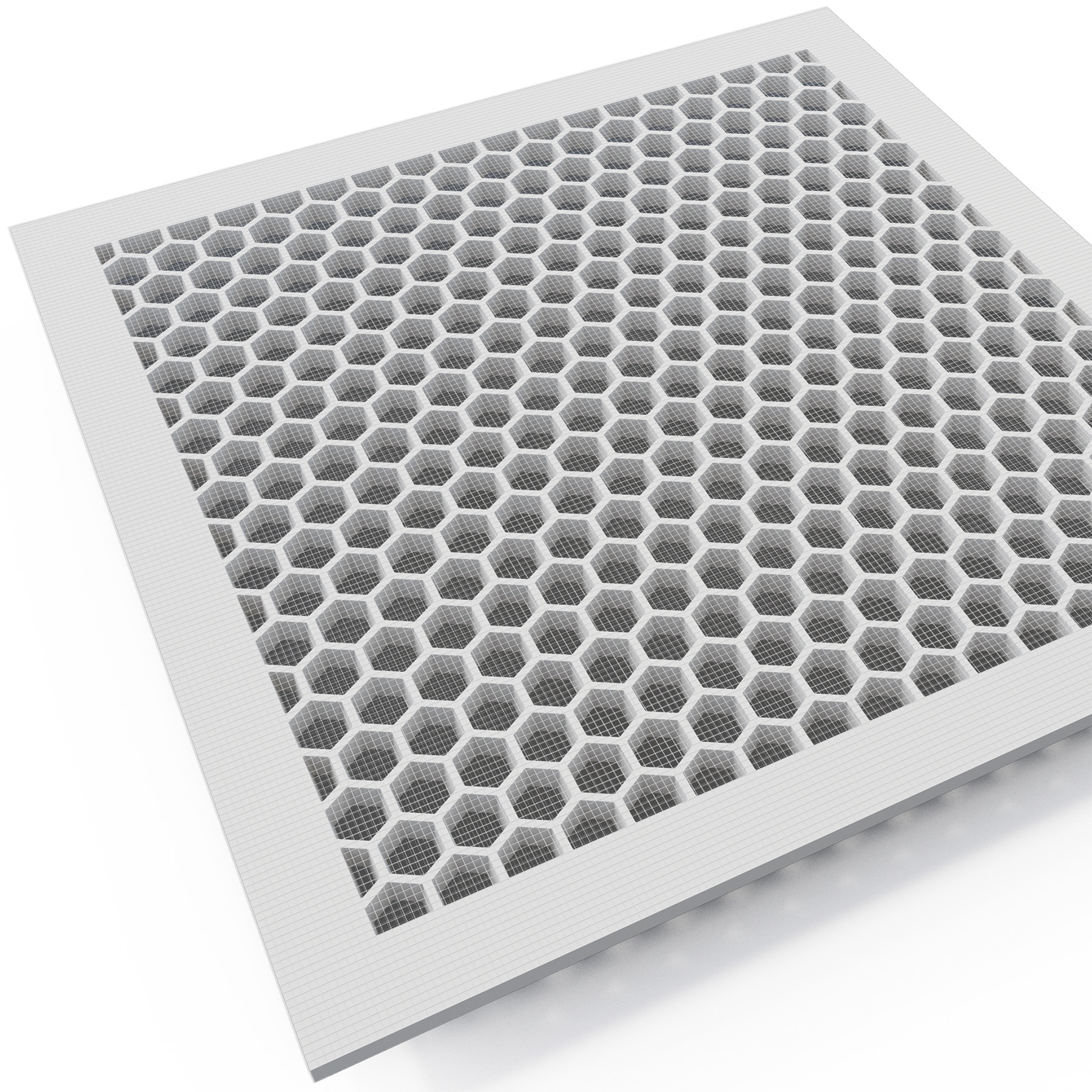 Плита підвісної стелі SOTA BeautyWalls 600×600×13мм, гіпсоперлітова, перфорована, клас НГ (A1), Україна